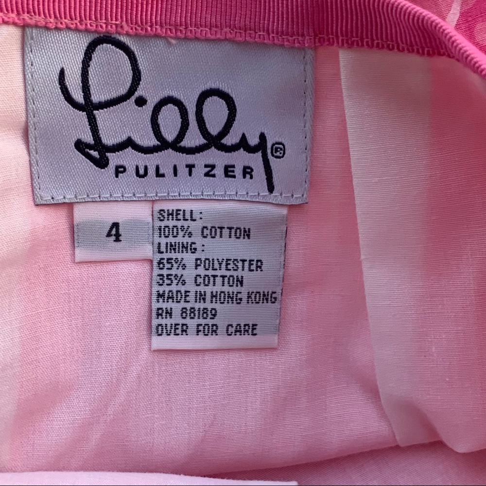Lilly Pulitzer seashell pink skirt size 4 - Picture 2 of 10